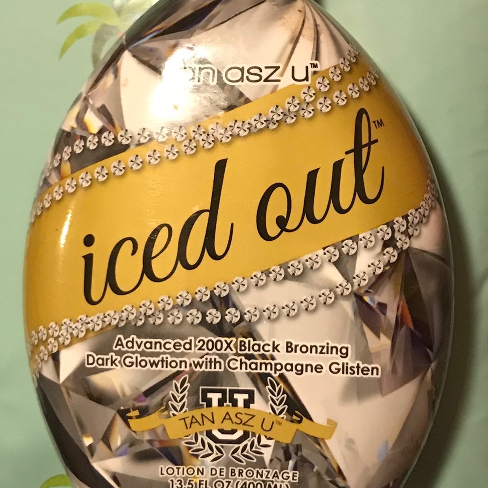 ICED OUT TANNING LOTION- brand new from salon!